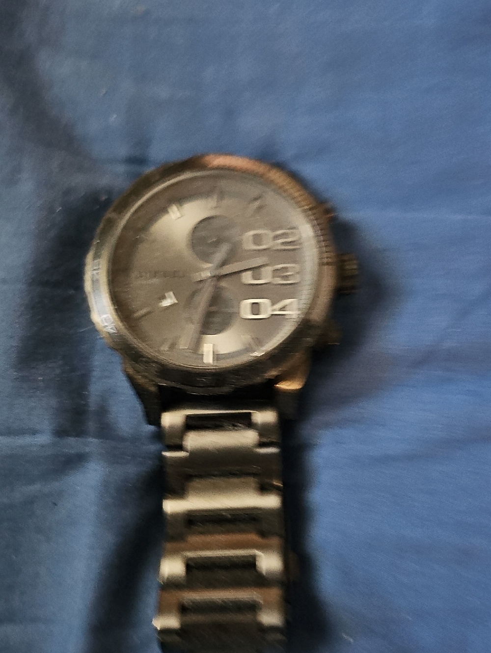 Diesel  Gray Metal Bracelet Watch